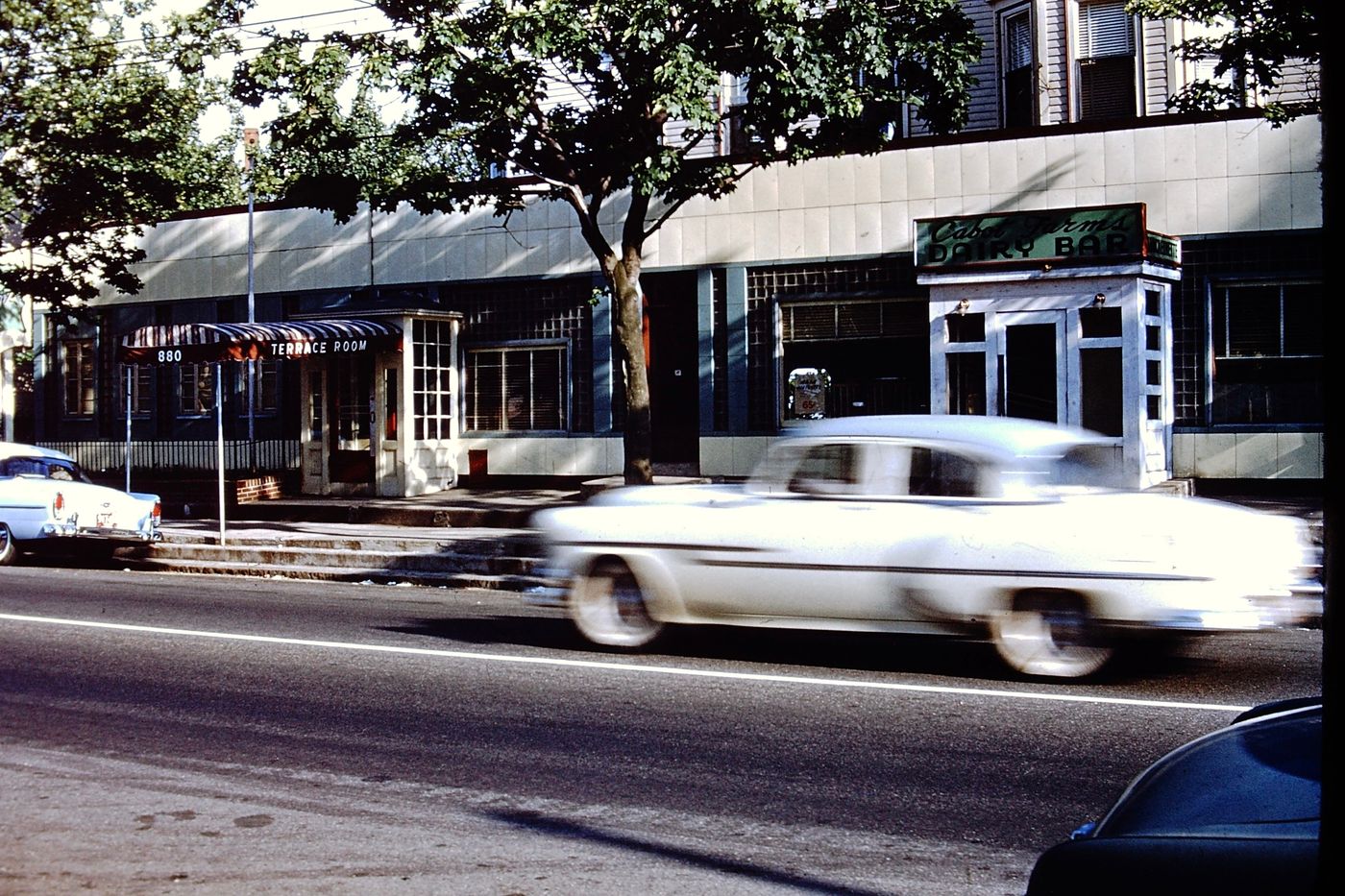 882 Broadway — the Terrace Room and Cabot Farms Dairy Bar, c. 1960s